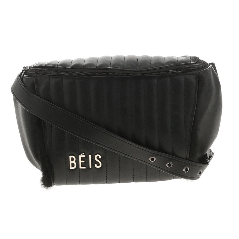 BEIS Black Quilted Shoulder Bag - Picture 2 of 9
